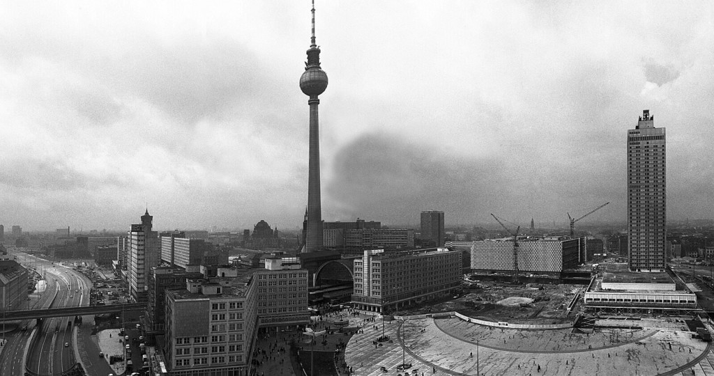 Baustelle auf dem Alexanderplatz