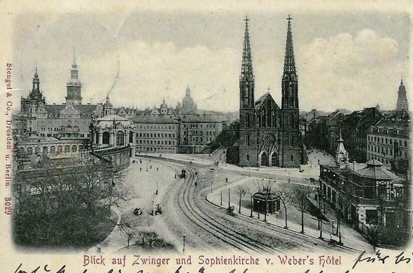 Zwinger und Sophienkirche