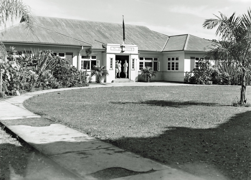 New Zealand club on the island of Viti Levu, Fiji. May 9, 1945