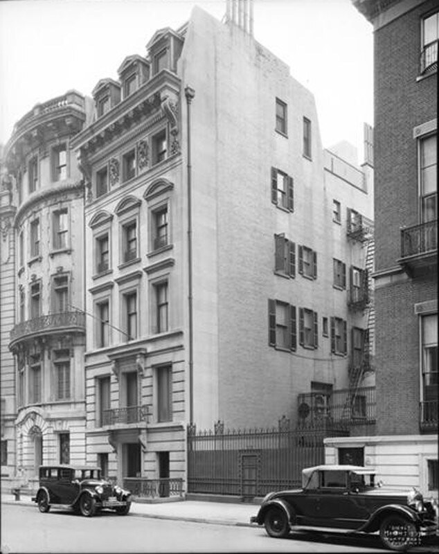 4 [also 2] East 62nd Street. Proposed women's club.