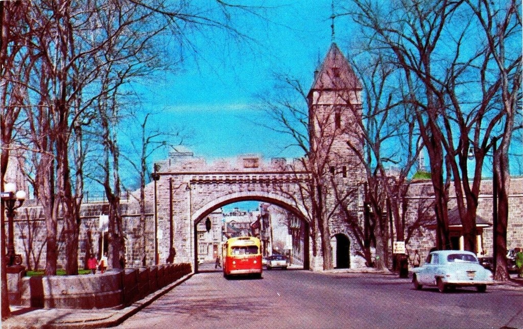 Quebec City. St. Louis Gate