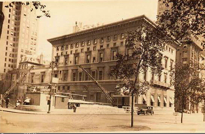 Elbridge T. Gerry mansion at S. E. corner of Fifth Avenue and 61st Street