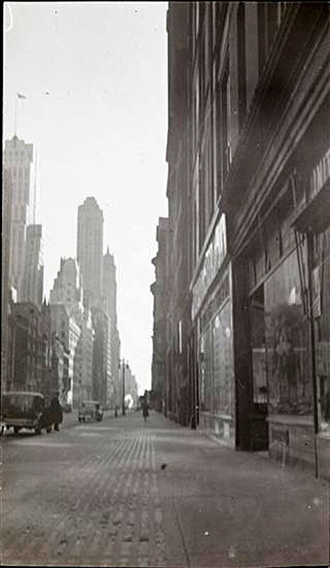 57th Street looking east from 6th Avenue