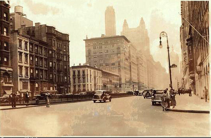 Park Ave., east side, south from, but not including East 57th Street.