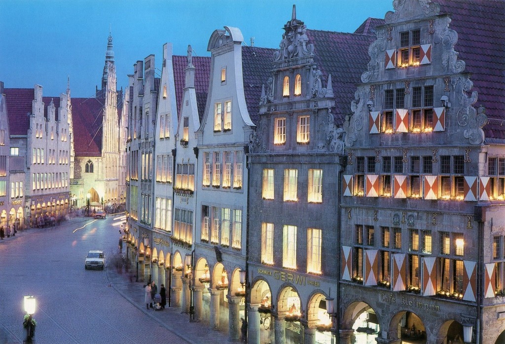 Münster. Am Principalmarkt Straße