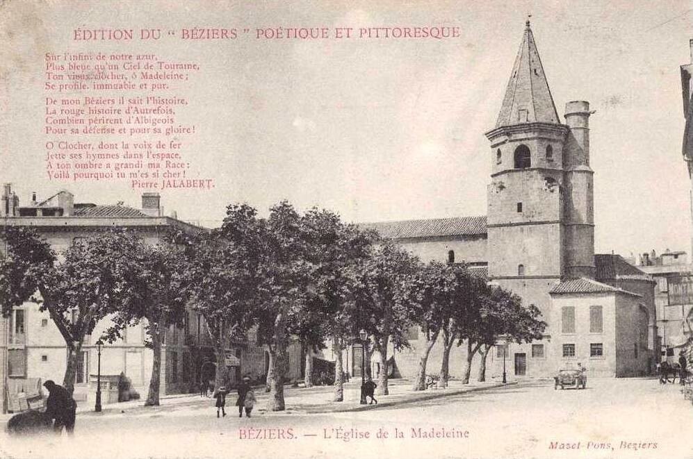 Béziers. Église de la Madeleine