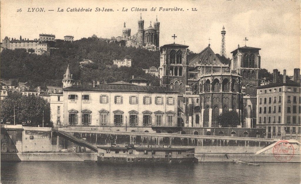 Lyon - La Cathédrale Saint-Jean, Le Coteau de Fourvière