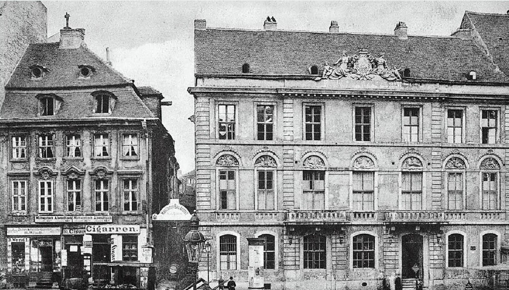 Palais des Staatsministers Otto von Schverin (ab 1794 - Kriminalgericht)