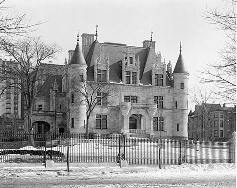 Riverside Drive between 73rd and 74th Street. Schwab residence, front.
