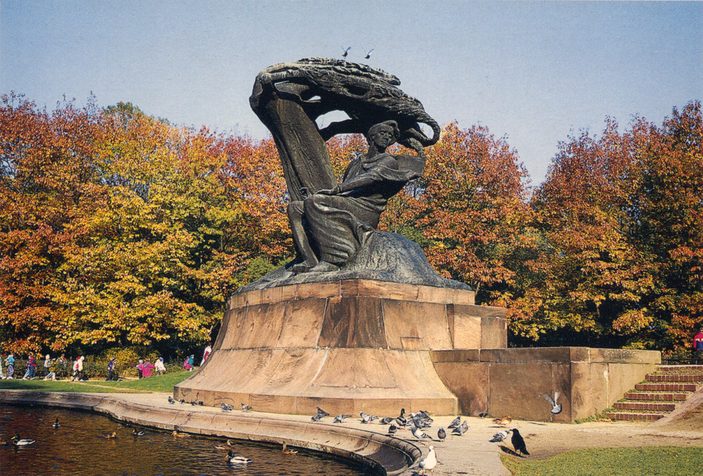 Pomnik Fryderyka Chopina w Parku Łazienkowskim