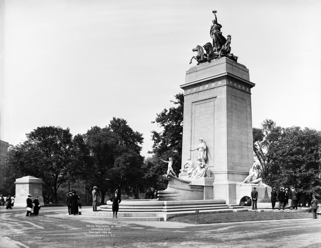 Maine Monument, Columbus Circle