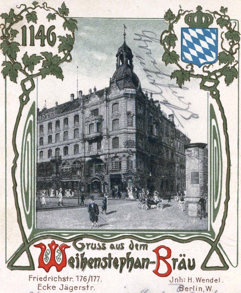 Kaiser-Hotel, Friedrichstraße 176-177 (südwestliche Ecke zur Jägerstraße)