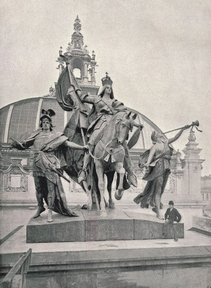 Reiterstatue von 