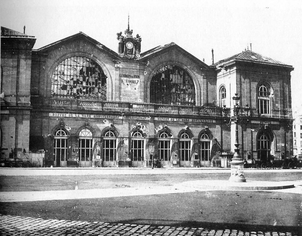 Gare Montparnasse après la Commune de Paris