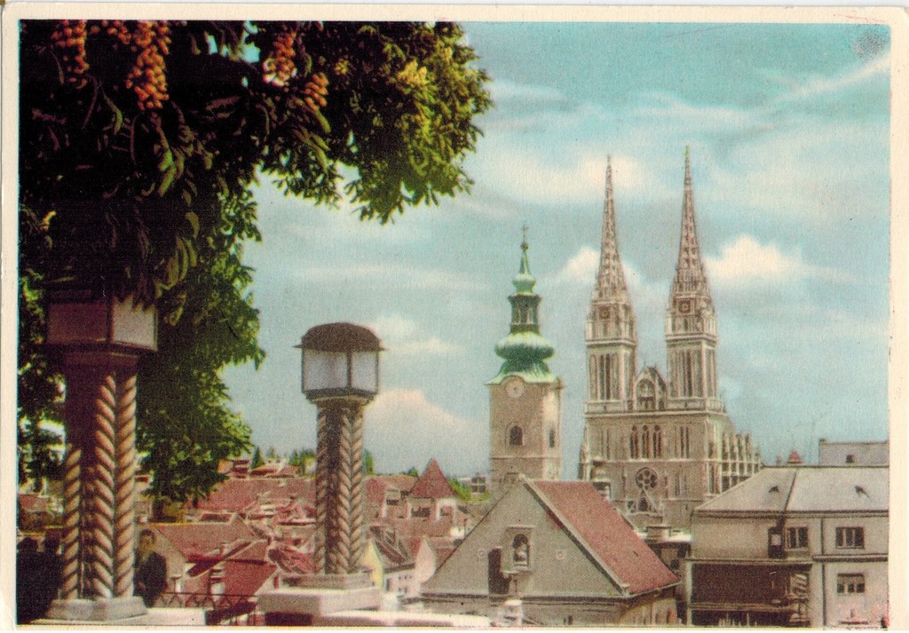 Zagreb, Pogled na zagrebačku katedralu