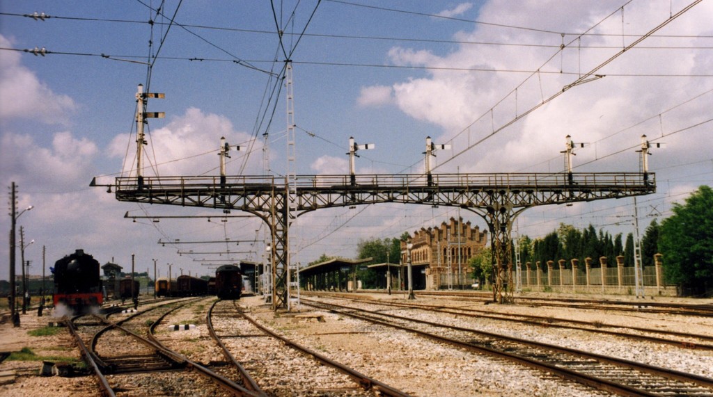 Estacion de Algodor, Puente de señales del enclavamiento de accionamiento hidráulico
