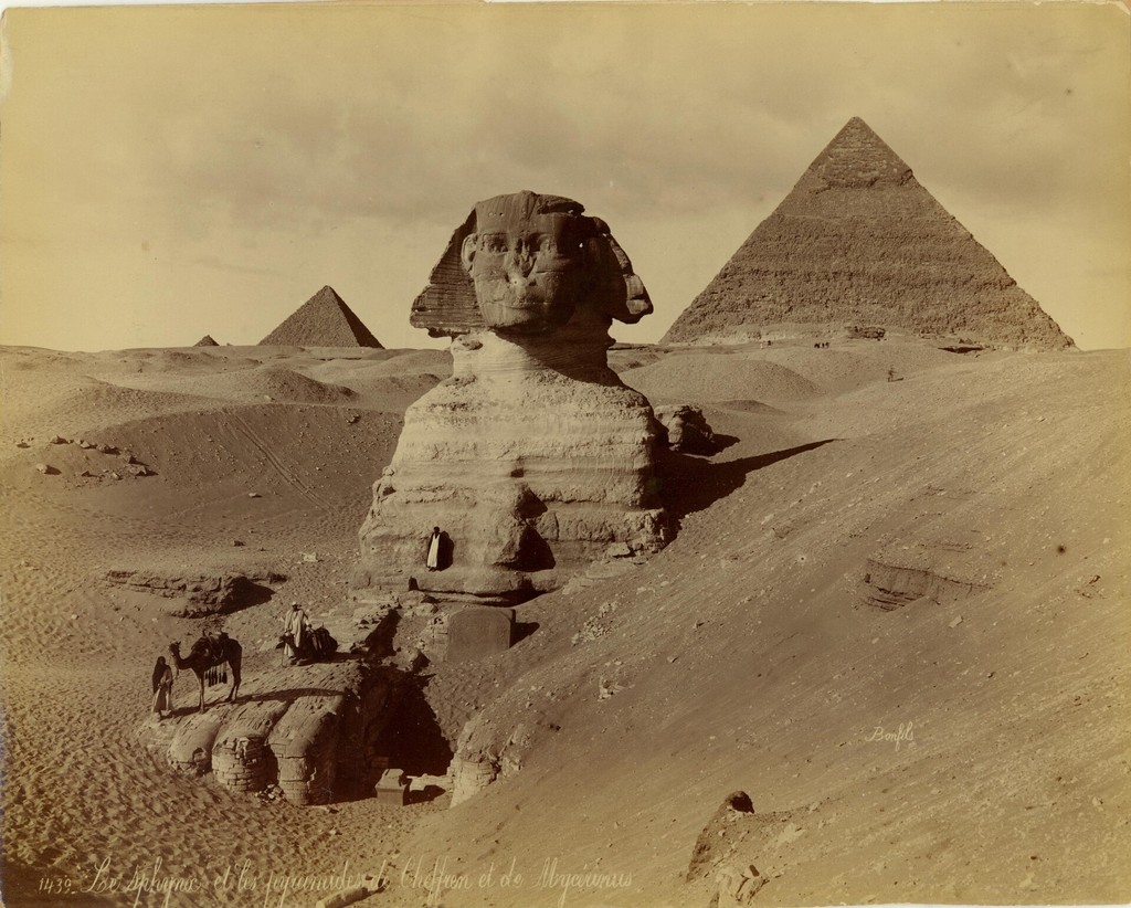 Egypt. Pyramids and Sphinx