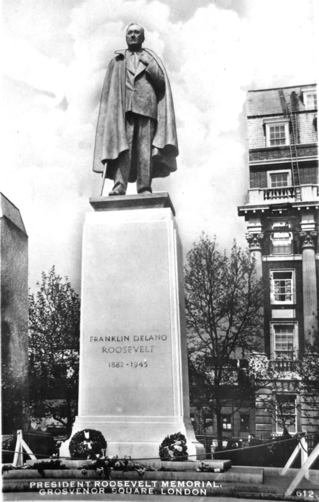 President Roosevelt Memorial. Grosvenor Square