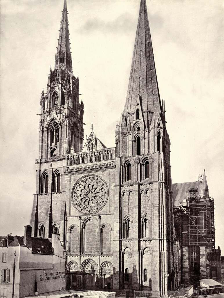 Cathédrale de Chartres. Façade ouest
