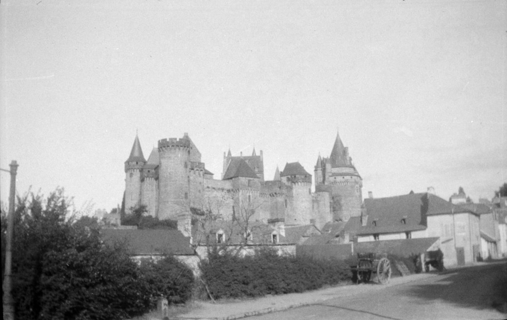 Château de Vitré : vu de l'ouest