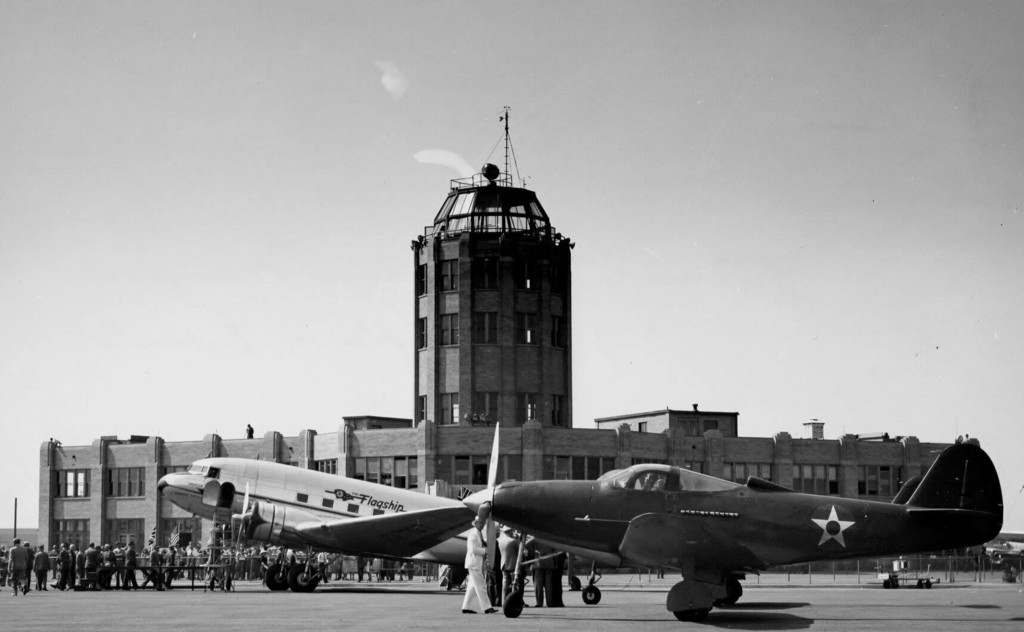 Bell P-39 at Buffalo Airport