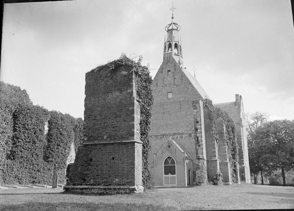 The Ruin Church in Bergen (North Holland)