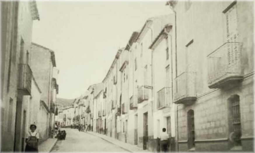 Calle Ravalet, años 50