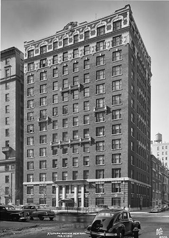 970 Park Avenue and 83rd Street. Apartments, exterior.