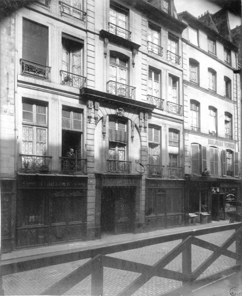 Hôtel de Jacques Auvray, 14 rue Saint-Victor