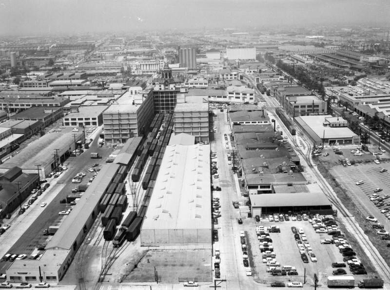 Central Manufacturing District, looking west