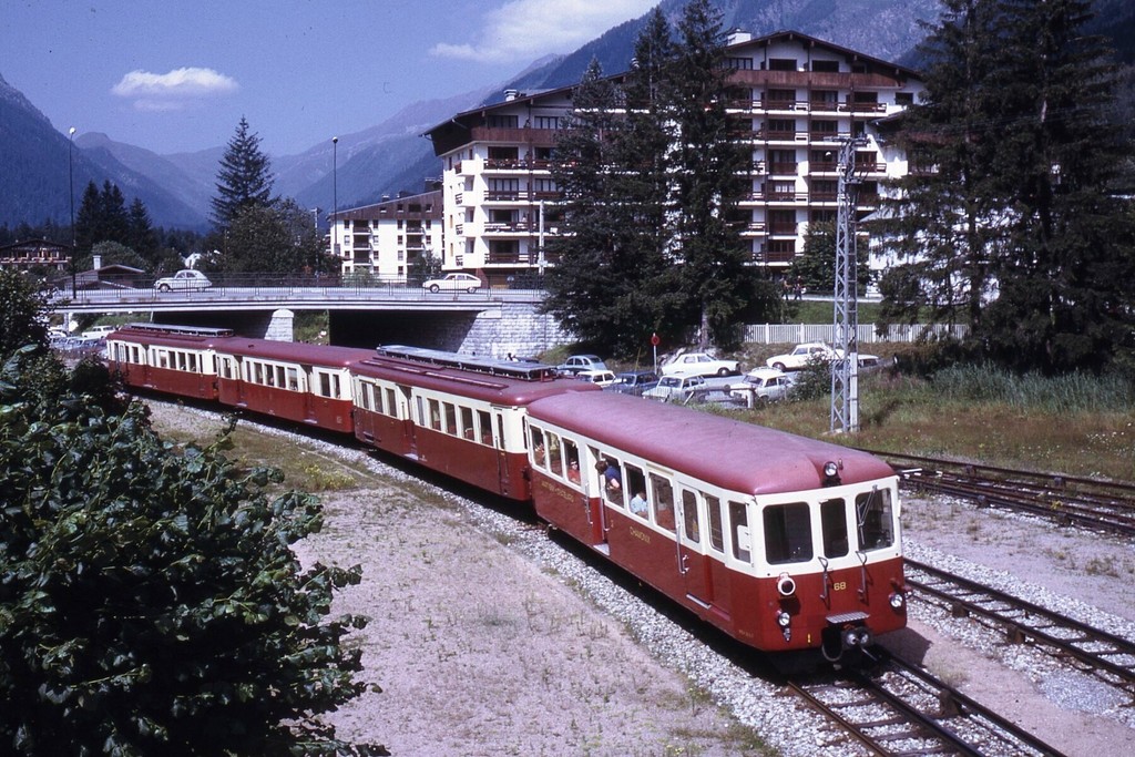 Chamonix, Ligne SNCF le Fayet - Vallorcine