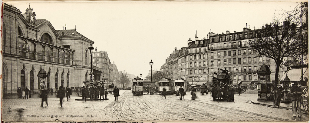 Gare et boulevard Montparnasse