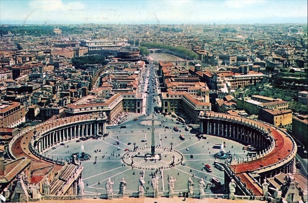 Citta del Vaticano. Piazza S. Pietro