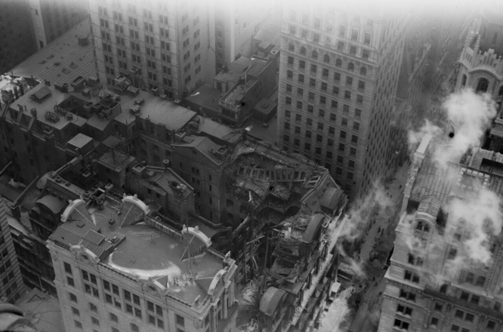 Fire in Equitable Life Building
