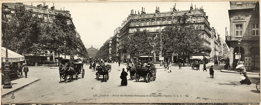 Place du Théâtre Français et avenue de l'Opéra