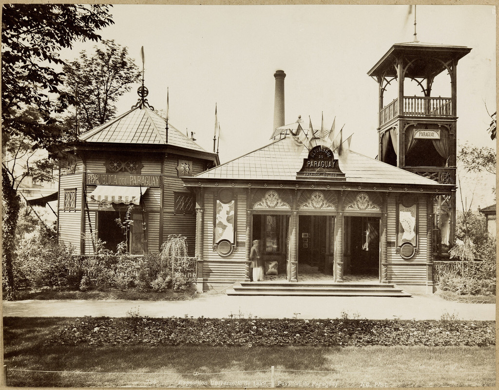 Exposition universelle de 1889: pavillon du Republica del Paraguay
