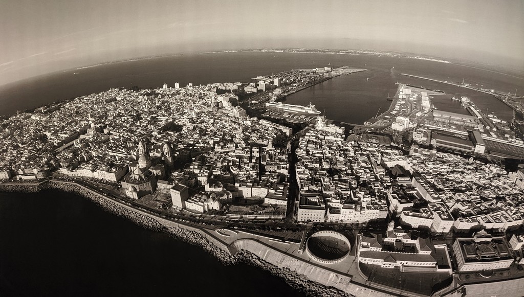 Vista aerea de Cádiz