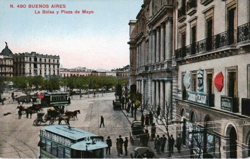 Bolsa y Plaza de Mayo