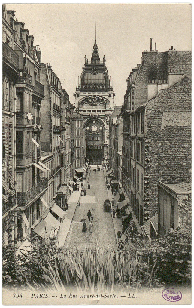 La rue André-del-Sarte