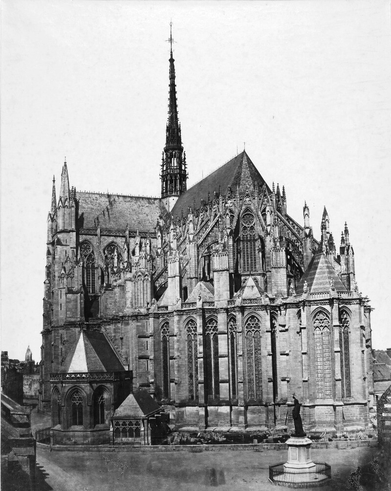 Chevet de la Cathédrale, Amiens