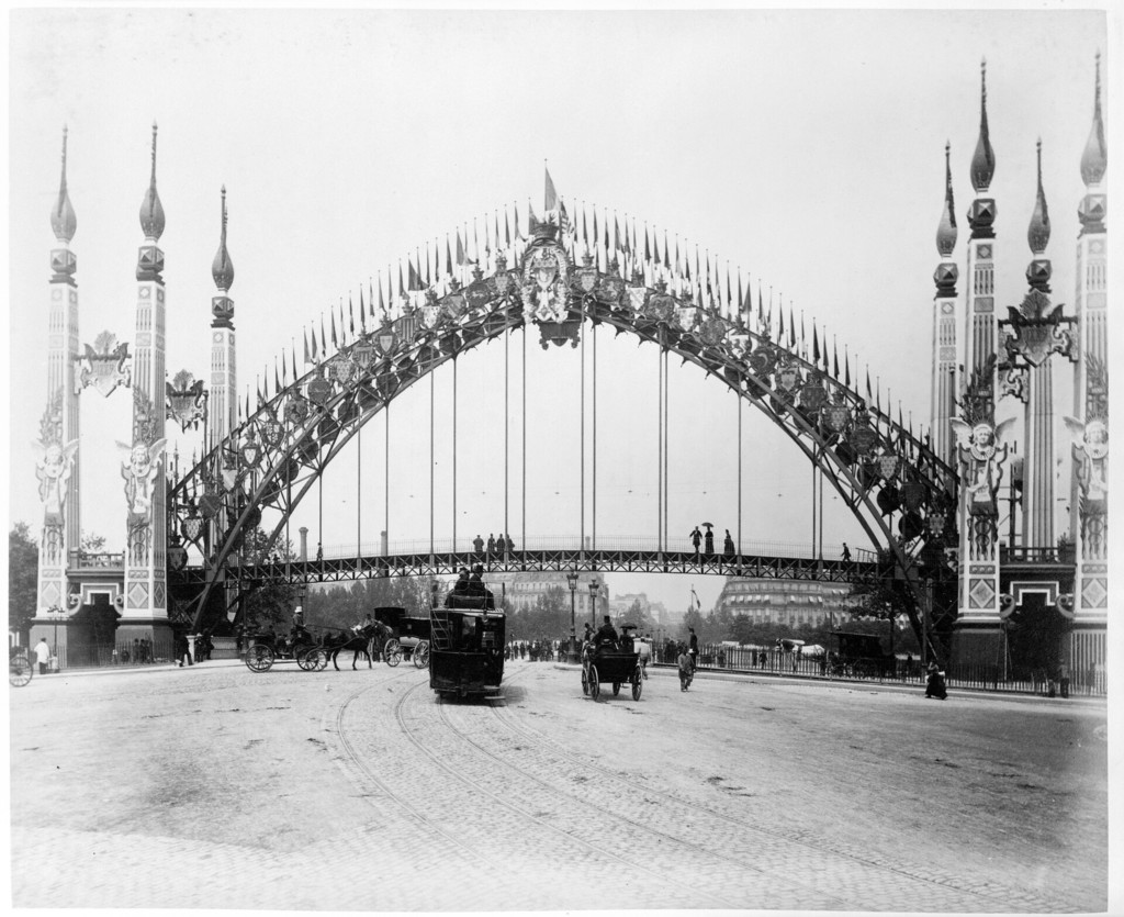 Exposition universelle de 1889: Passerelle de l'Alma