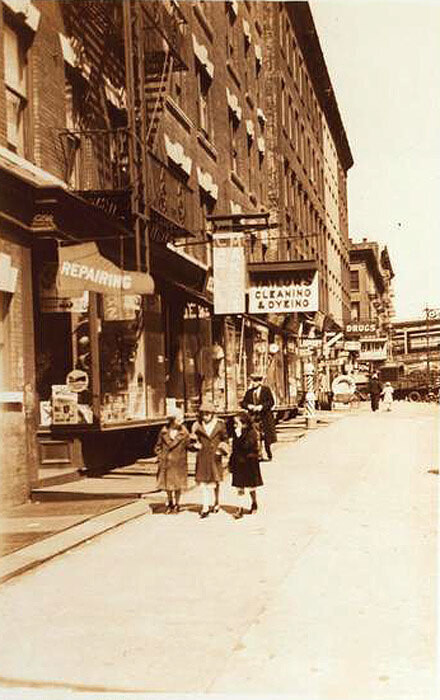 First Avenue west side, from 57th to 59th Streets. April 1, 1934