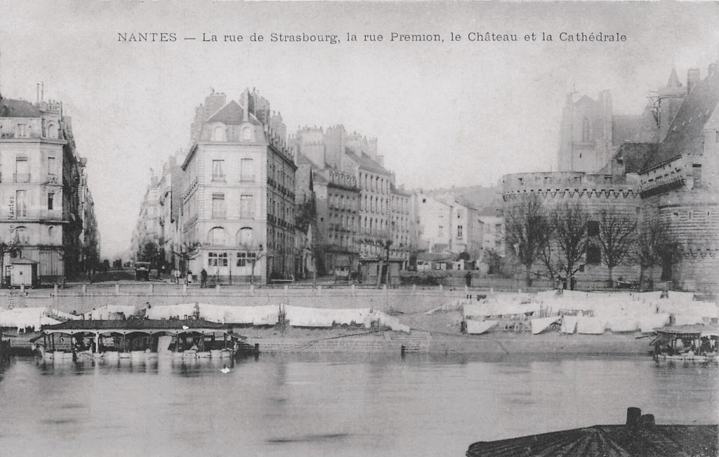 La rue de Strasbourg et la rue Premion