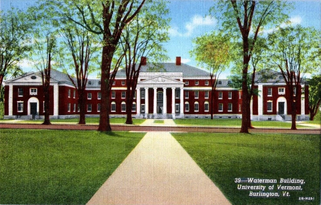 University of Vermont. Waterman Memorial Building