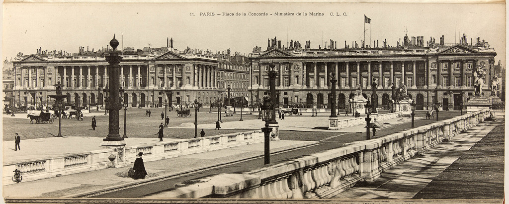 Place de la Concorde, Ministère de la Marine