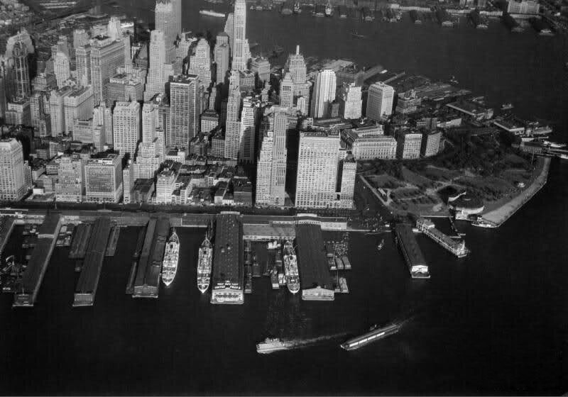 Lower Manhattan without WTC