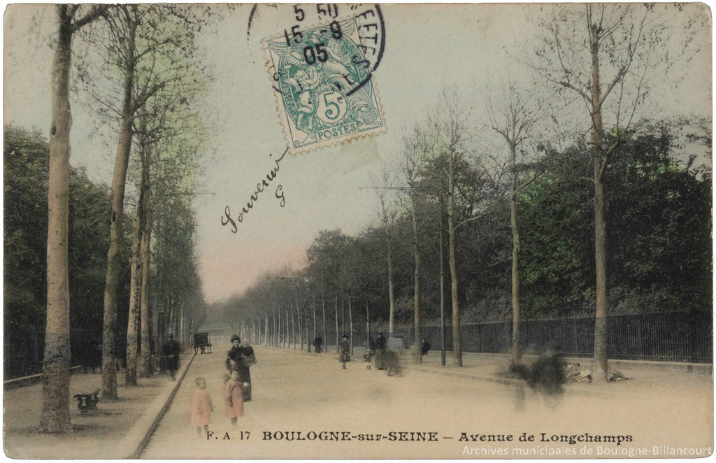 Avenue de Longchamp