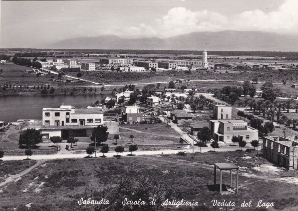 Sabaudia, Scuola di Artiglieria