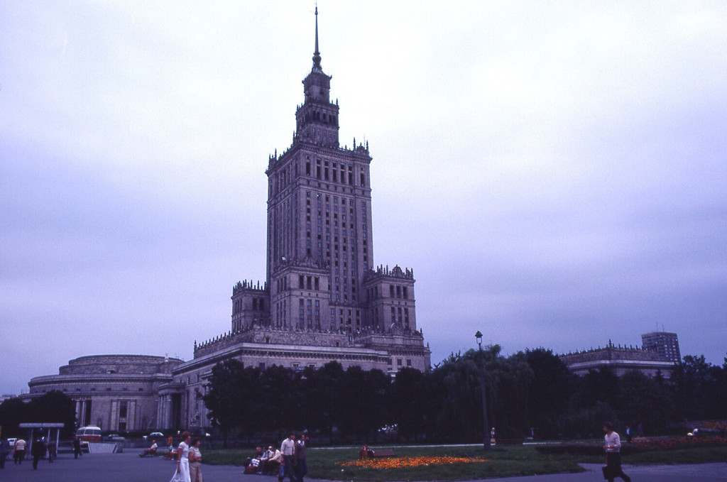 Warszawa. Palac kultury / Warsaw. Pałac Kultury i Nauki