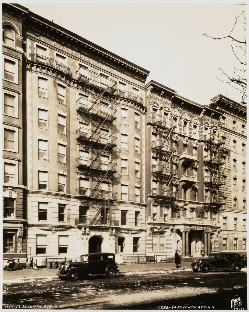 1854-56 Seventh Avenue. 1856-60 Seventh Avenue